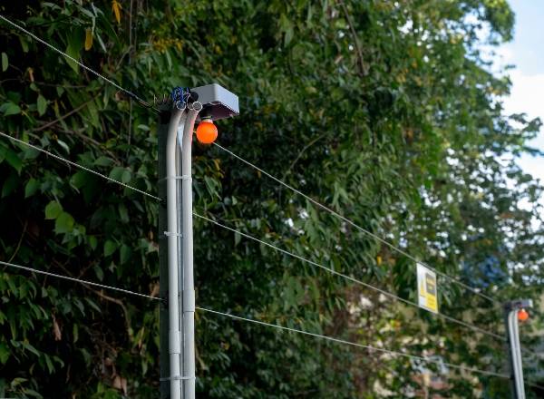 Protección perimetral con cerca eléctrica